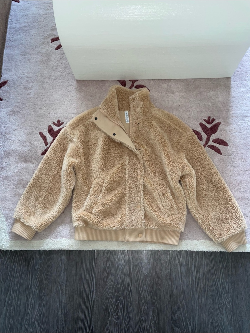 ALO Yoga Sherpa Varsity Jacket